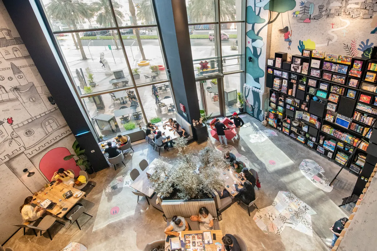 The Six Board Game Café Downtown — photo